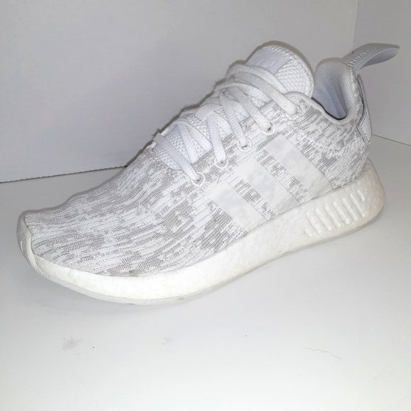 adidas Shoes - Adidas Boost Sneakers NMD_R2 Grey White